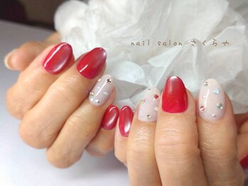 ドット×赤マグの技ありデザイン