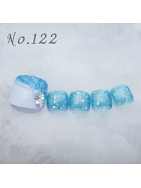 フットネイル：No.122