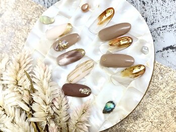 ボニータ(Bonita)の写真/【高技術×ハイセンス☆】濡れたような艶と美発色のカラーでシンプルでも日常に映える美しい指先へ…♪