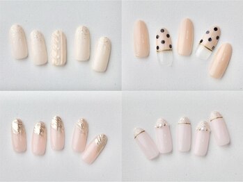 アイリス(Iris)の写真/長く通えるサロンに出会いたい方におすすめ◇ワンカラー・カラグラ・ラメグラ・フレンチ・クリア一律4000円