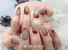 ビアンカ キュポ・ラ川口店(Bianca)/マグ×ニュアンスネイル￥9300
