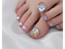 ネイルサロン ドルチェ(Dolce)の雰囲気（フット人気NO.1 うるうる氷ネイル）