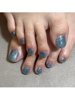 ボヌール ネイル(Bonheur nail)の写真/指先からハッピーに☆ワンカラー【フット¥3,300・ハンド¥2,200】今だけの特別クーポンでお待ちしてます♪