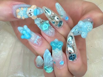 シェリーネイル(cherie nail)の写真/3Dアート・推しネイルならお任せください♪理想のデザインを再現!
初めての方もお気軽にご相談ください