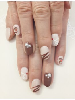 ネイルサロン ティアラリュクス 市川北口店(Tiara Luxe)/チョコネイル