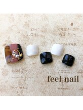 フィールネイル 天神橋店(feel nail)/ボーダー/ツイード/ニュアンス