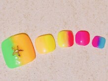 ファボ ネイル(FAV NAIL)/ネオングラデ★選べるGOLD¥7,500