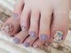 ア―ジュポシェフリル 下大利店(age poche Frill)の写真/【大人の足元に上質な彩りを】自爪の健康を考えた施術でモチ良さ◎お好みの色味やフォルムもご相談下さい♪