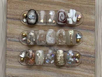 タロ(talo)の写真/ネイリスト毎に得意テイストの定額アートをご用意★トレンドニュアンス/鉱物/モード系/キラキラetc.