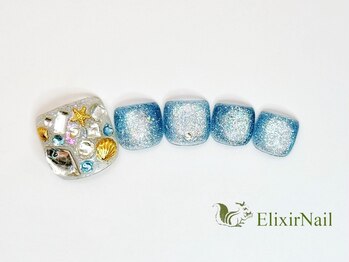 エリクサーネイル 神田(Elixir Nail)/フット やり放題 &nbsp;/クーポン使用