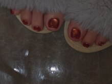 フットネイルもぜひっ！