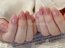 シエル バイ アンテリジャン(Ciel By Antellijan)/シンプルラメチークネイル