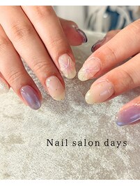 定額ネイル7900円