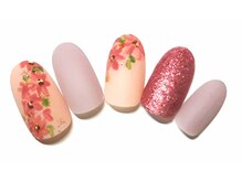 ネイルアンドまつげエクステ専門サロン スリー(THREE)/フラワーアート