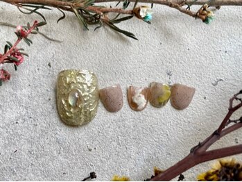 ミラーニュアンスネイル