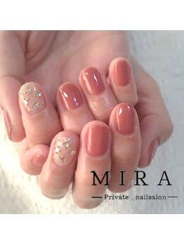 シンプルデザインネイル