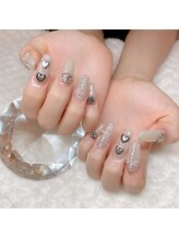 アイカ(Aika)/オーロラシルバーパーツネイル