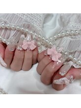 リンドネイル バイ モカ アンド ララ(Lind nail by moca and LaLa)/チェックネイル