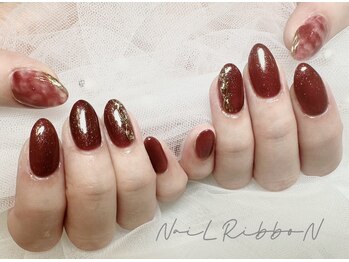 アイラッシュ アンド ネイル リボン 池袋店(RibboN)/[149]シンプルアートコース¥6990