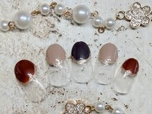パッチリオメメ 海老名店(Patchiri Omeme)/塗りかけネイル¥3980