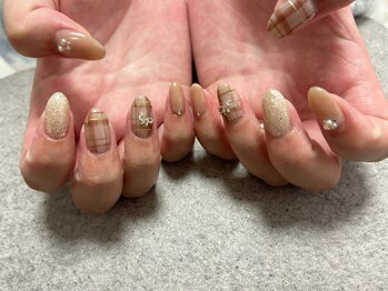 ルミナス(Luminous)/ベージュチェック柄