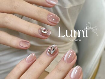 Lumi Nail 大宮東口店 ～韓国ネイル・ワンホンネイル・スカルプネイル～/マグネットネイル+パーツ