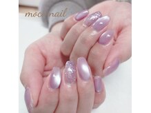 モコネイル(moco nail)の雰囲気（人気のマグネット10本にアート追加のお客様ネイルです♪）