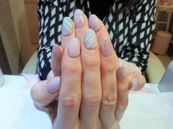 ピーコックネイル☆4900円