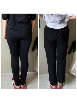 ヨサ パーク コアハート(YOSA PARK CORE HEART)/腰回りの浮き輪なくなってる