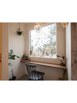 個室があるサロン