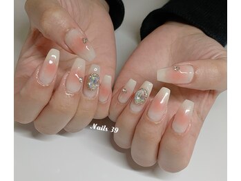ネイルズサンキュー(Nails 39)/チック&シンプルデザイン！！