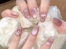 ウサギネイル 新大久保店(usagi nail)/ハートネイル
