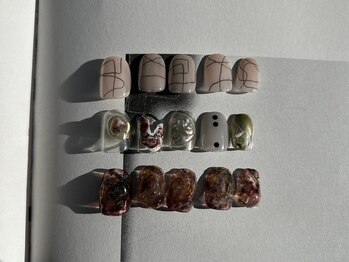 クルネ(QULNE)/ニュアンスネイル/定額デザイン