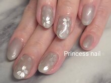 プリンセスネイル(Princess nail)/桜ホログラム8,900
