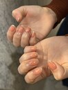 ラメフレンチ