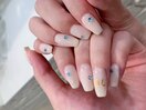 ワンカラーにストーン☆
