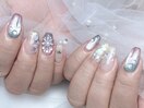 紫陽花ネイル♪