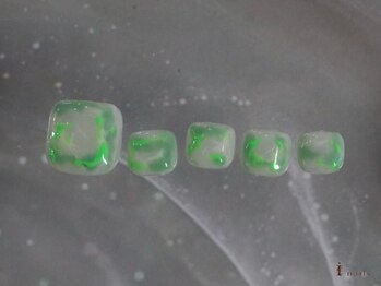 アイネイルズ 横浜WEST店(I-nails)/ネオンペイントフット9480円