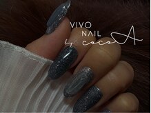 ココア(cocoA)/マグネットネイル