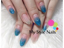 マイ スタイル ネイルズ(My Style Nails)/ラメグラデーションジェル