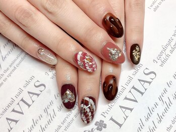 プロフェッショナル ネイルサロン ラヴィアス(LAVIAS)/【ジェル】10本アートし放題