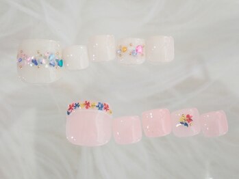 フェリーチェ(nail salon＆school felice)/FOOT定額デザイン