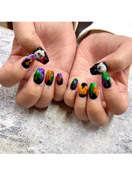 モレリア(morelia)/ハロウィンネイル