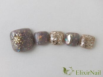 エリクサーネイル 五反田(Elixir Nail)/フットやり放題/クーポン使用