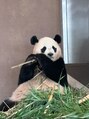 マーレ ネイル 茨木店(mare nail)&nbsp;最近パンダを見に行って推しになりました♪