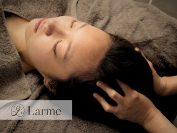 ラルム 豊中店(Larme)の写真/≪自分を取り戻す、静かなご褒美時間≫脳も肌も、やさしく整う“無重力ヘッドスパ”