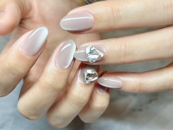 レイシア(Raysia)の写真/お爪の健康を第一に♪【爪が薄い・弱い・綺麗に伸ばしたい方】も潤いケアで持ちの良さを実感！巻き爪にも◎