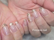 プリンセスネイル(Princess nail)/ホロフレンチ冬11,200