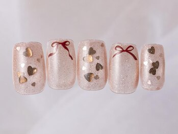 アイネイルズ 新宿店(I nails)/マグハートホロリボン8980円