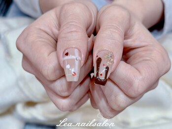 レアネイル 渋谷店(Le’a nail)/チョコ垂れネイル